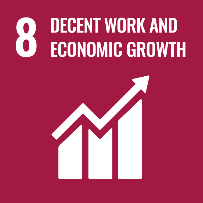 8DECENT WORK AND ECONOMIC GROWTH